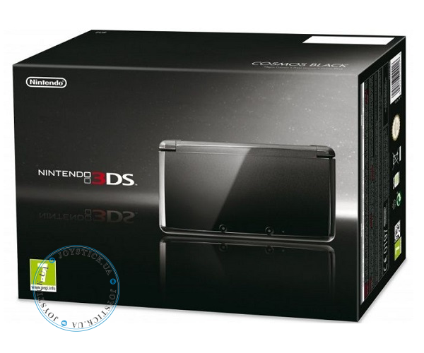 Портативна ігрова консоль Nintendo 3DS (Чорна)